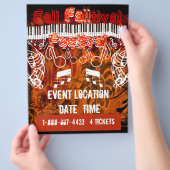 Herfstfestival Halloween-evenement of herfstevenem Flyer (Hand)