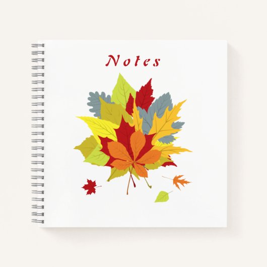 herfstfestival notitieboek (Voorkant)