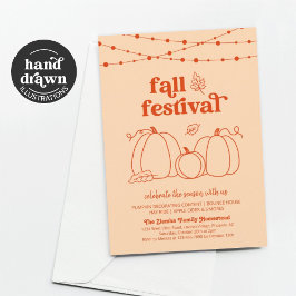Herfstfestival uitnodiging