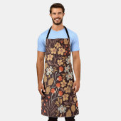 Herfstflora: naadloos patroon schort (Gedragen)