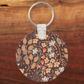 Herfstflora: naadloos patroon sleutelhanger (Achterkant)