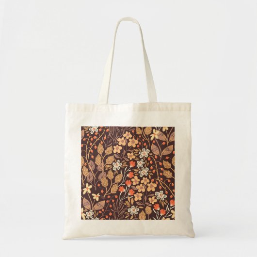 Herfstflora: naadloos patroon tote bag (Voorkant)