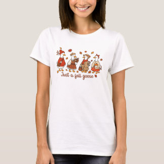 Herfstgans T-shirt | Grappige herfst tee
