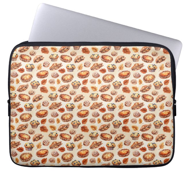 Herfstgebak Laptop Sleeve (Voorkant)