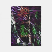 Herfstgebladerte in het park fleece deken (Voorkant)