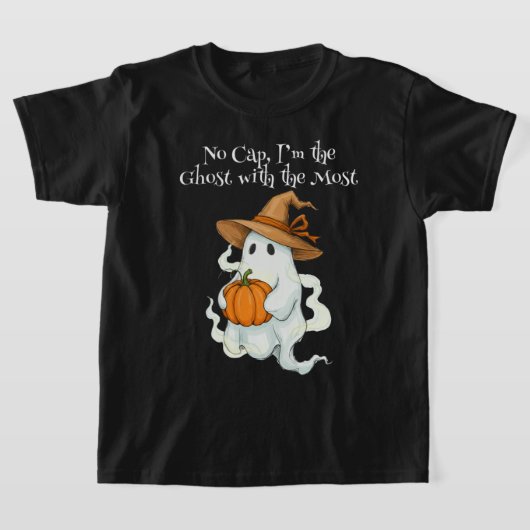 Herfstgeest met pompoen t-shirt (Laagn)