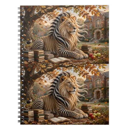Herfstgeleerde van het Gouden Bos Notitieboek (Voorkant)