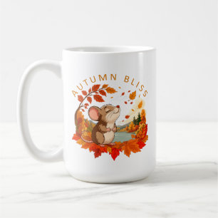 Herfstgeluk Knuffelmuis Koffiemok