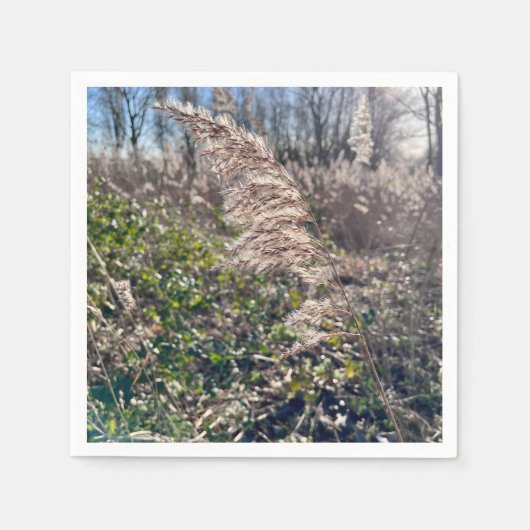 Herfstgelukzaligheid. Servet (Voorkant)