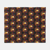 Herfstgemoedstoestand Fleece Deken (Voorkant (Horizontaal))