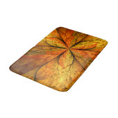 Herfstgevoel, moderne Abstracte fractale ventilato Badmat (Gekanteld)