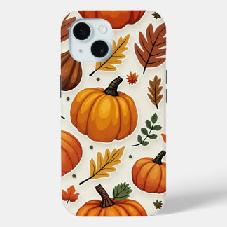 Herfstgevoel telefoonhoesje iPhone 15 case