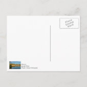 Herfstglans Lake Springfield Dank U Briefkaart (Achterkant)