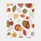 Herfstglans, Zachte Traagheid Fleece Deken (Voorkant)