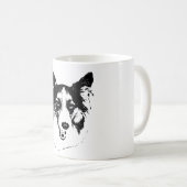 Herfstglimlach in inkt koffiemok (Voorkant rechts)