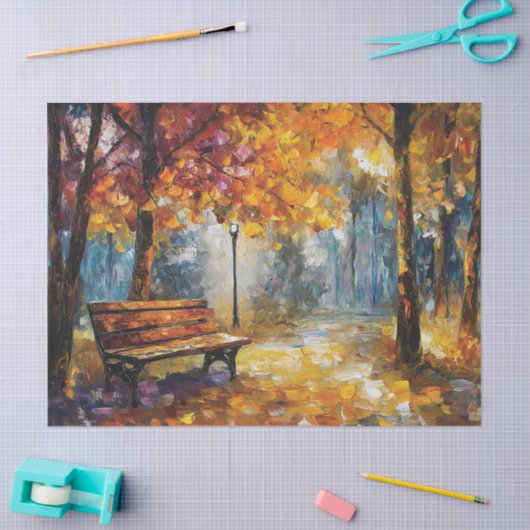 Herfstgloed Herfst Forest Decoupage Tissuepapier (Craft)
