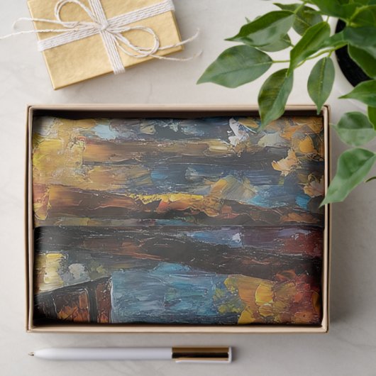 Herfstgloed Herfst Forest Decoupage Tissuepapier (Geschenk)