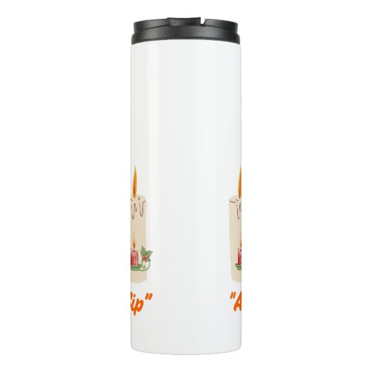 Herfstgloed in elk slokje thermosbeker (Achterkant)