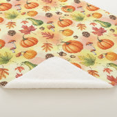 Herfstgloed Sherpa Deken (3/4)