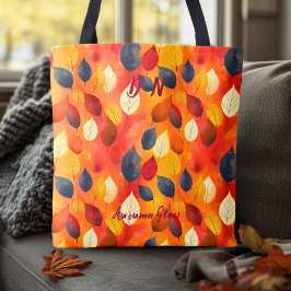 Herfstgloed Tas met warme herfstkleuren