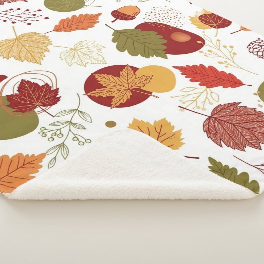 Herfstgloed, Zachte Traagheid Sherpa Deken (3/4)