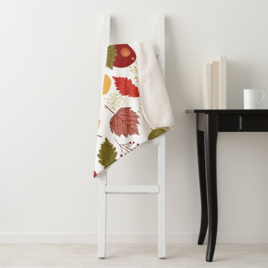 Herfstgloed, Zachte Traagheid Sherpa Deken (In situ)