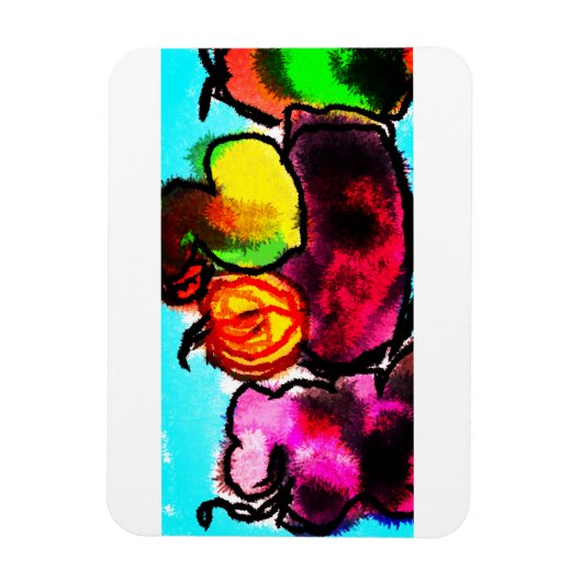 Herfstgloeiliefde Magneet (Verticaal)