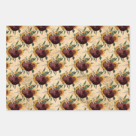 herfstgotiek inpakpapier vel (Voorkant)