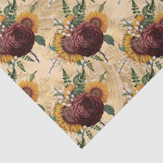 herfstgotiek tissuepapier (Detail)