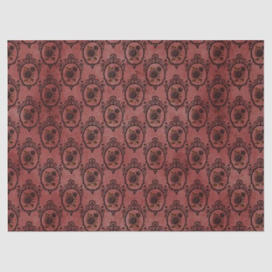 Herfstgotiek Victoriaans Tissuepapier (Voorkant)