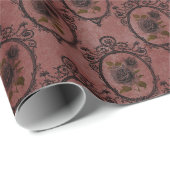 Herfstgotische Vintage Cadeaupapier (Rol Hoek)