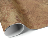 Herfstgotische Vintage Cadeaupapier (Rol Hoek)