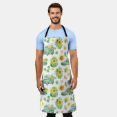 Herfstgroenten en  trucks schort (Gedragen)