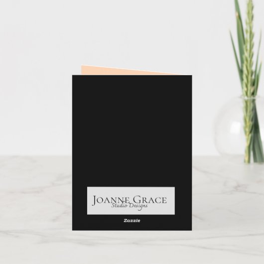 "Herfstgroet" kaart (Achterkant)