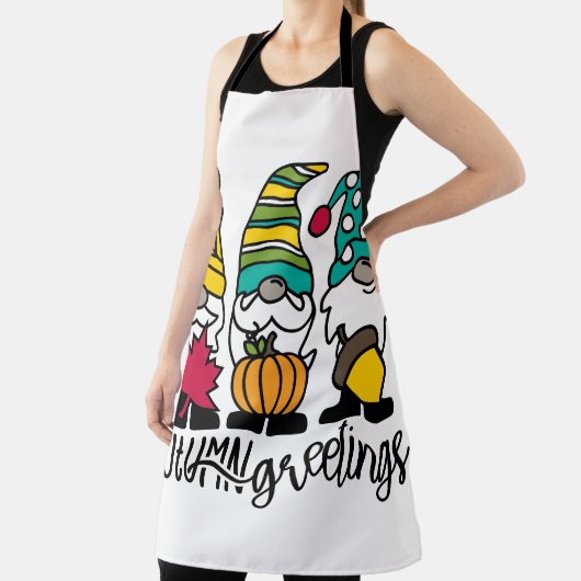 Herfstgroeten GNOMES Schort (Insitu)