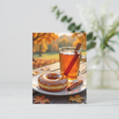 Herfstgroeten sturen briefkaart (Staand voorkant)
