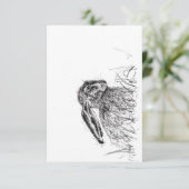 herfsthaas kaart (Staand voorkant)