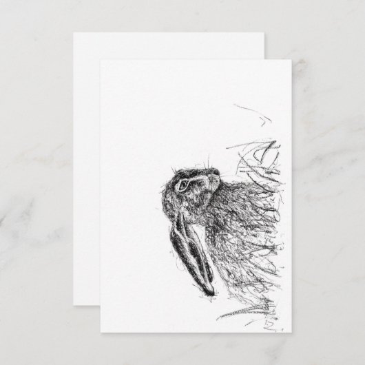 herfsthaas kaart (Voorkant / Achterkant)