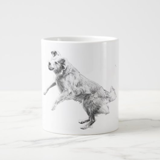 Herfsthemel, Vliegende Geest Grote Koffiekop (Voorkant)