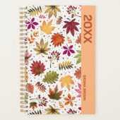 Herfstherfst laat rustieke planner achter (Voorkant)