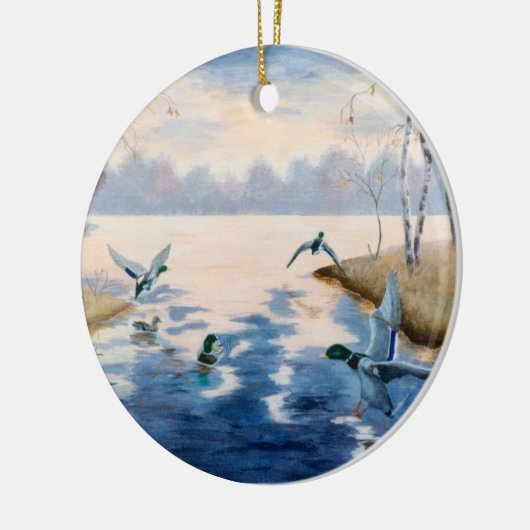 Herfstherfstorde Keramisch Ornament (Links)