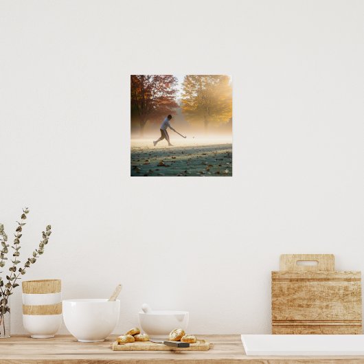 Herfsthockey Poster (Keuken)