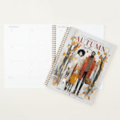 Herfstige Gezinsherinnering Wandeling Planner (Display)