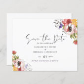 Herfstige kleuren bruiloftcollectie - Budget (Voorkant / Achterkant)