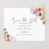 Herfstige kleuren bruiloftcollectie - Budget (Voorkant)