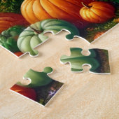 Herfstige knusse cottage charme 1014 puzzel (Zijkant)