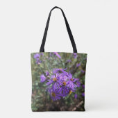 Herfstige Paarse Gloed Tote Bag (Achterkant)