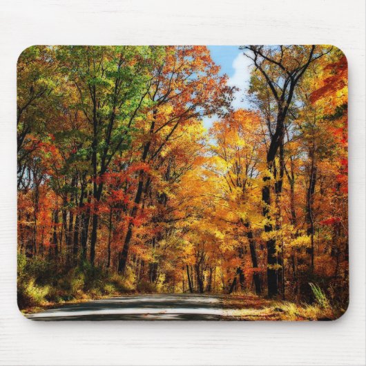 herfstjuwelen - Mousepad Muismat (Voorkant)