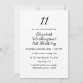 Herfstkabouter en bladeren waterverf calligrafie t kaart (Achterkant)