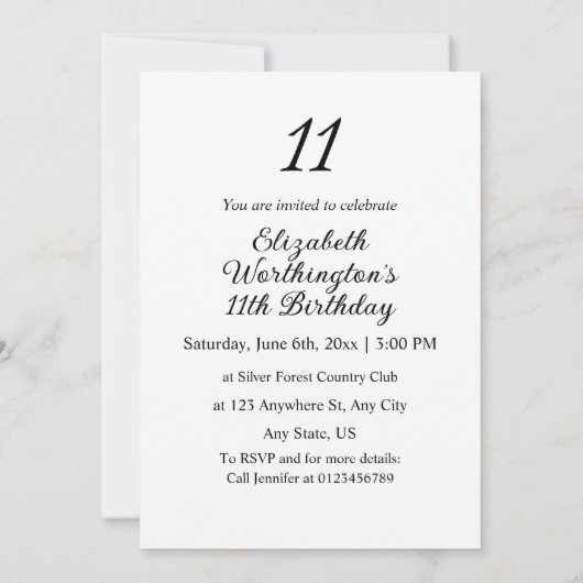 Herfstkabouter en bladeren waterverf calligrafie t kaart (Achterkant)